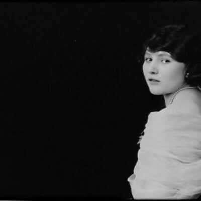 Young Woman Wearing Evening Dress