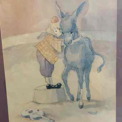 Clown and Donkey