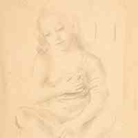 Untitled (Seated Female Figure)