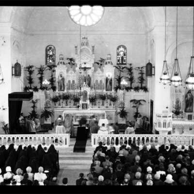 Interior of Catholic Church