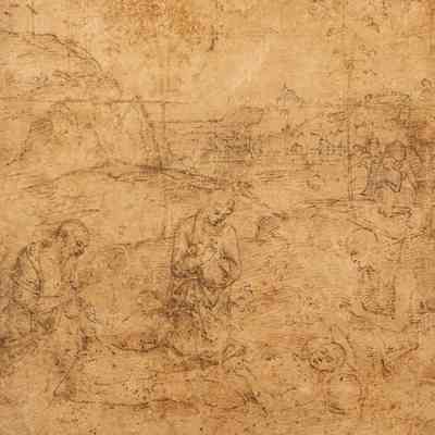 Beweinung Christi (The Lamentation of Christ) from the Albertina Facsimile
