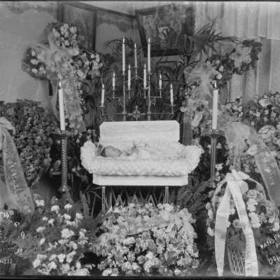 Mourning Photo of Baby