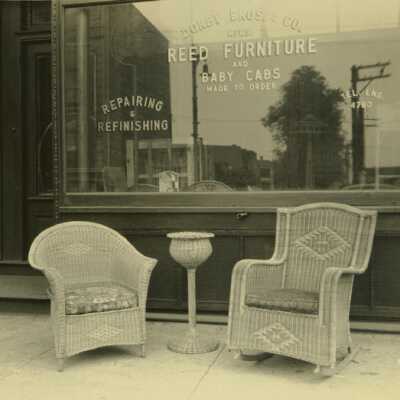 Dorby Bros. & Co. Reed Furniture & Baby Cabs