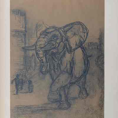 Der Kleine Hannibal: Trabender Elefant (The Little Hannibal: Trotting Elephant)