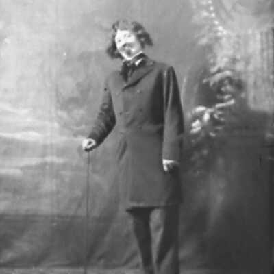 Man with Walking Stick