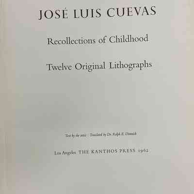 Recollections of Childhood