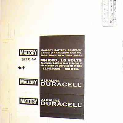 Duracell battery wrap