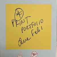 Print Portfolio Due Feb 1
