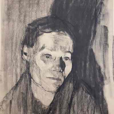 Plakat der Deutschen Heimarbeit-Ausstellung Berlin 1906 Preparatory Sketch