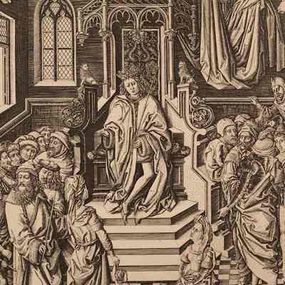 Facsimile of The Judgement Solomon