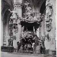 4087. Bruxelles. La chaire de St Gudule