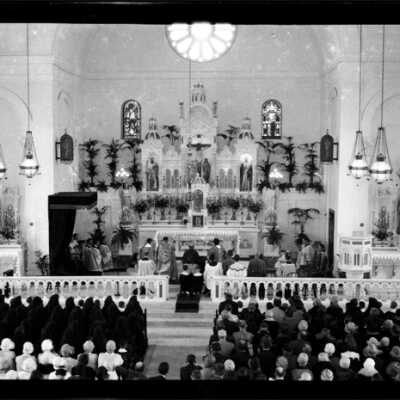 Interior of Catholic Church