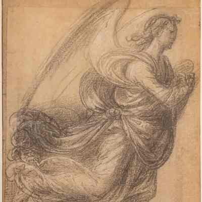 Engelfigur (Angel Figure) from the Albertina Facsimile