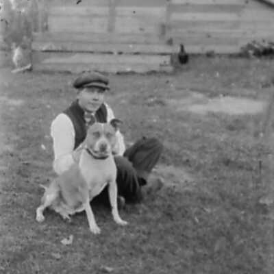 Man with Dog