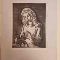 Girl with a Finch