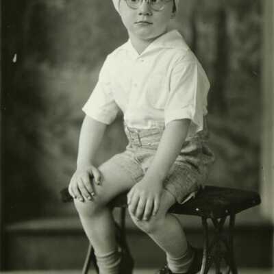 Boy Wearing Spectacles