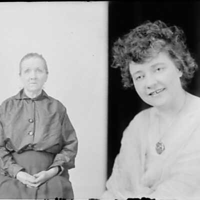 Double Photo of Two Women