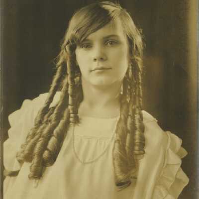 Young Lady with Curls