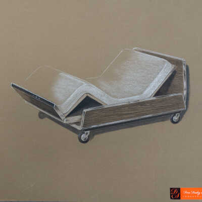 Folding bed