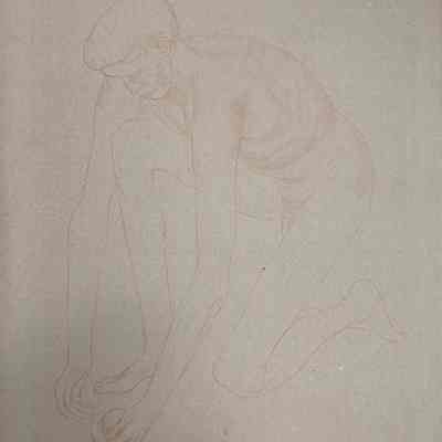 Unknown (Study of Kneeling Male Nude)