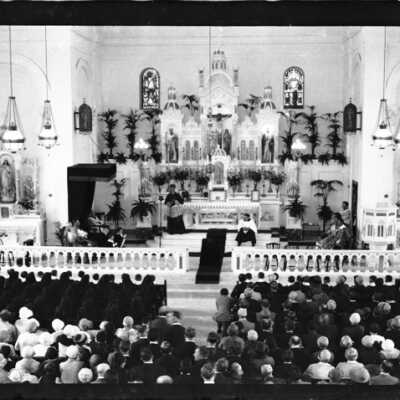 Interior of Catholic Church