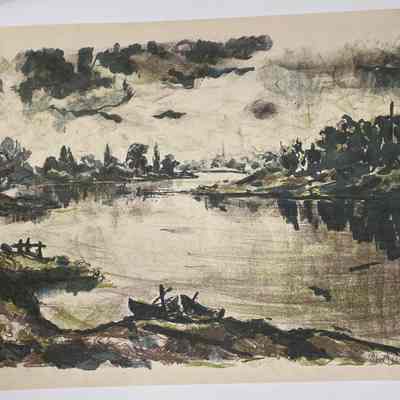 Elblandschaft (Elbe Landscape)