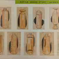 Drawing - Bottle Design Study
