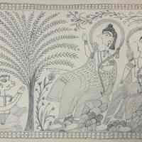 Lord Rama and Lakshmana with Hanuman the Monkey God