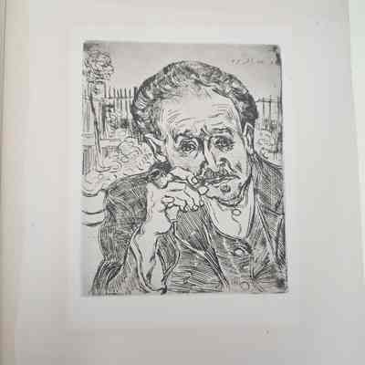 Portrait of Dr. Gachet (Auvers-sur-Oise), 15 May 90