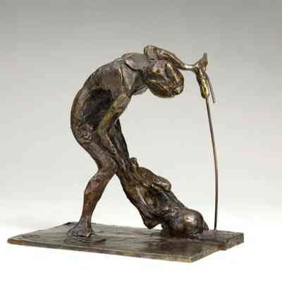 Femme Se Lavant la Jambe Gauche (Woman Washing Her Left Leg)