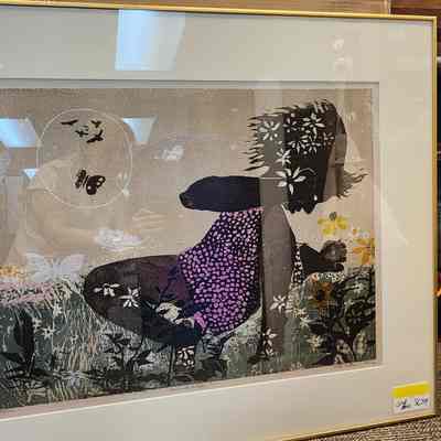 Girl with Butterflies #2