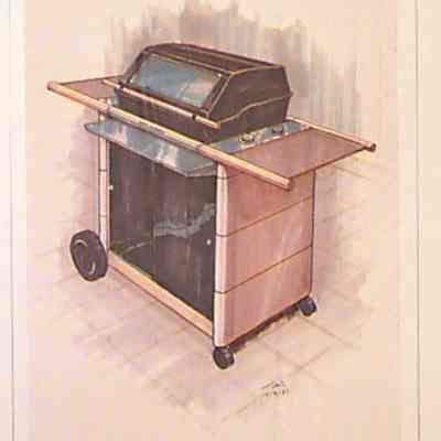 Industrial Design Grill 2