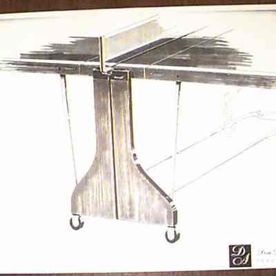 Ping pong table