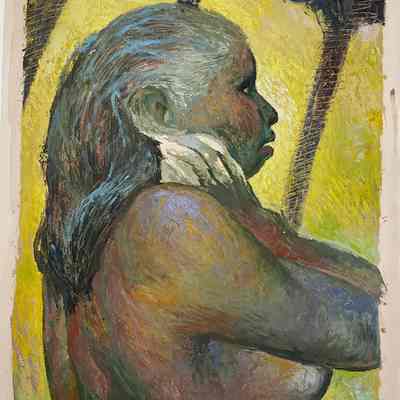 Unknown (Profile of Female Nude)