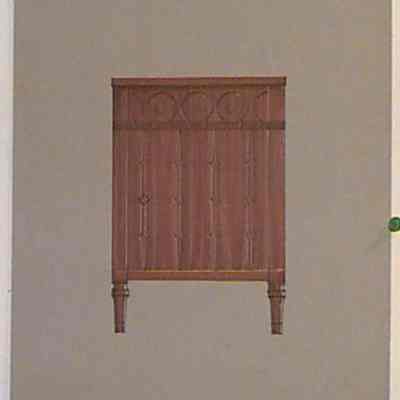 wooden night stand