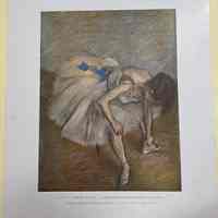 Reproduction of Danseuse Nouant Son Brodequin (Dancer Tying Her Buskin)