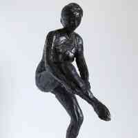 Danseuse Mettant Son Bas (Dancer Putting on Her Stocking)
