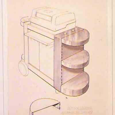 Industrial design Grill 4