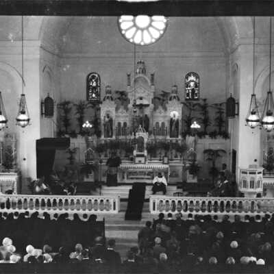 Interior of Catholic Church