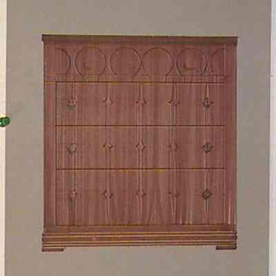 wooden dresser