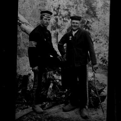 Two Men (Soldiers?)