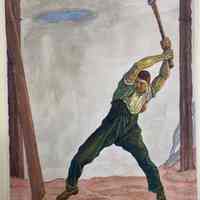 Der Holzfäller (The Woodcutter) Reproduction