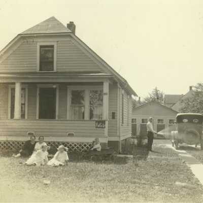 Family and Auto Outside of Home