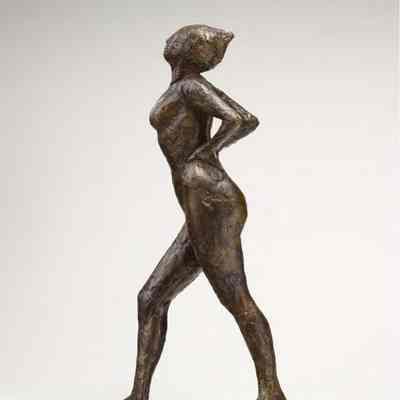 Danseuse au Repos, Les Mains sur les Reins, la Jambe Droite en Avant (Dancer at Rest, Hands Behind Her Back, Right Leg Forward)