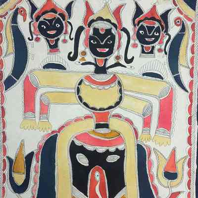 Lord Brahma the Creator in the Holy Trinity