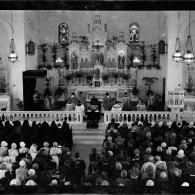 Interior of Catholic Church