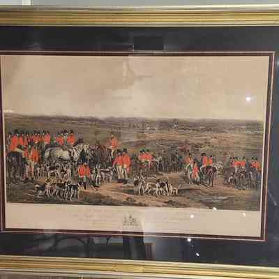 The Meeting of Her Majesty's Stag Hounds on Ascot Heath
