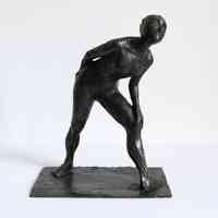 Danseuse se Frottant le Genou (Dancer Rubbing Her Knee, Dancer in the Role of Harlequin)