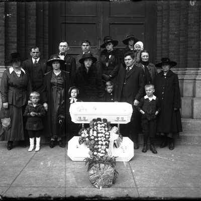 Mourning Photo of Baby