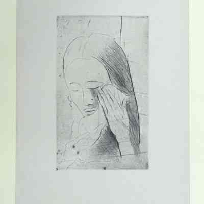 Weindende Frau (Crying Woman)